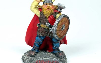 Viking röd mantel