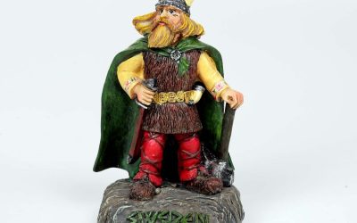 Viking grön mantel