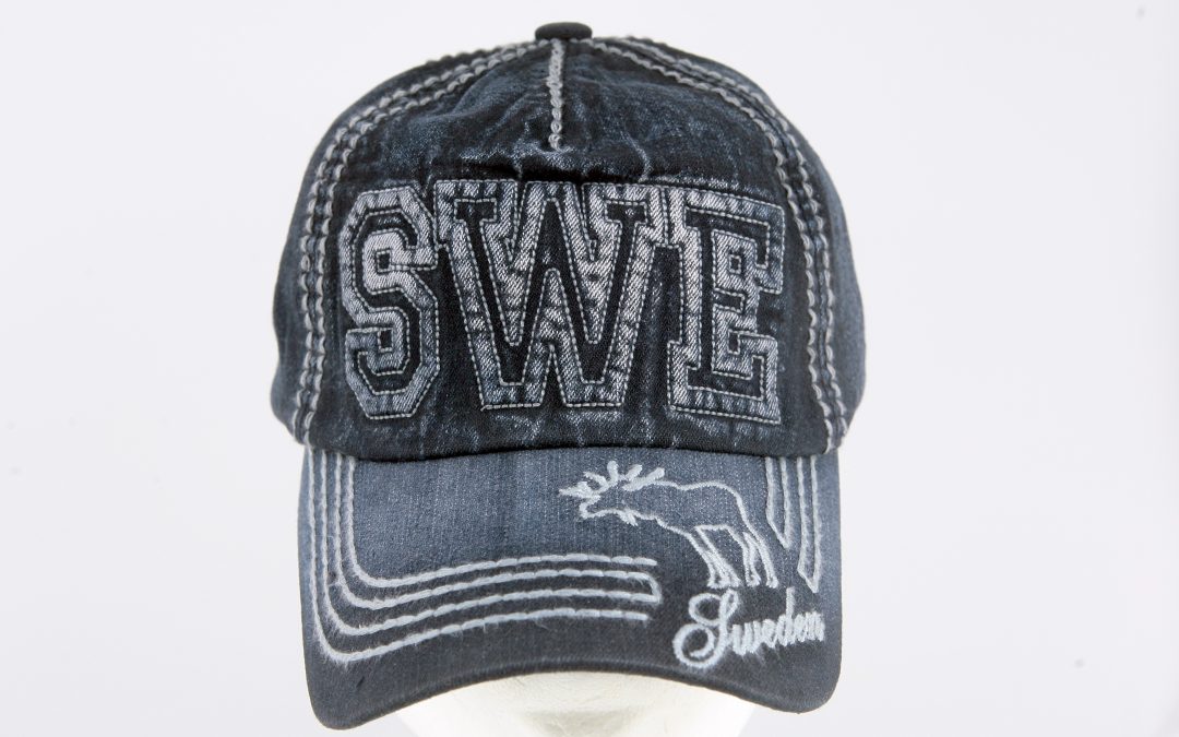 Keps SWE älg svart