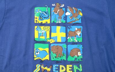T-shirt Djur i Sverige
